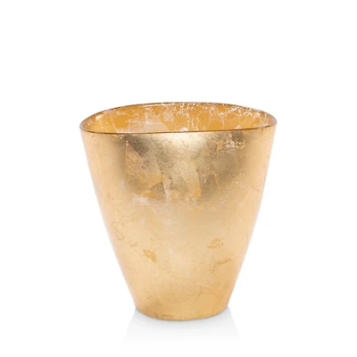 Moon Glass Leaf Small Vase