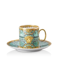 Rosenthal Versace La Scala del Palazzo Verde Coffee Cup & Saucer