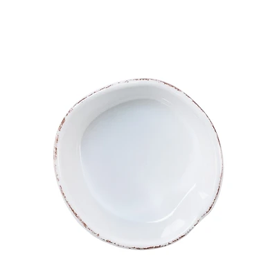 Vietri Melamine Lastra White Condiment Bowl