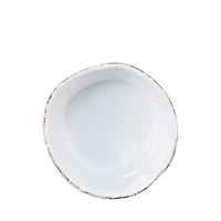 Vietri Melamine Lastra White Condiment Bowl