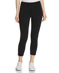 Wide Waistband Blackout Capri Leggings