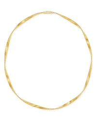 Marco Bicego 18K Yellow Gold Marrakech Twisted Collar Necklace, 16.5