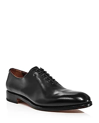 Ferragamo Men's Angiolo Leather Plain Toe Oxfords 