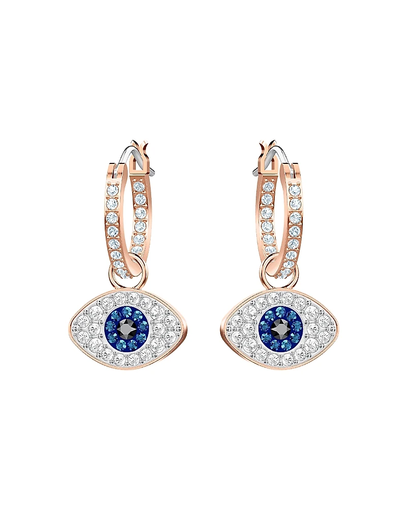 Swarovski Symbolica Evil Eye Hoop Earrings