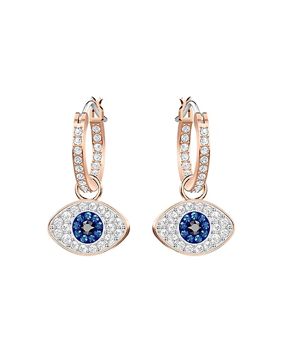 Swarovski Symbolica Evil Eye Hoop Earrings