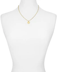 Circle Pendant Necklace, 18" - Exclusive