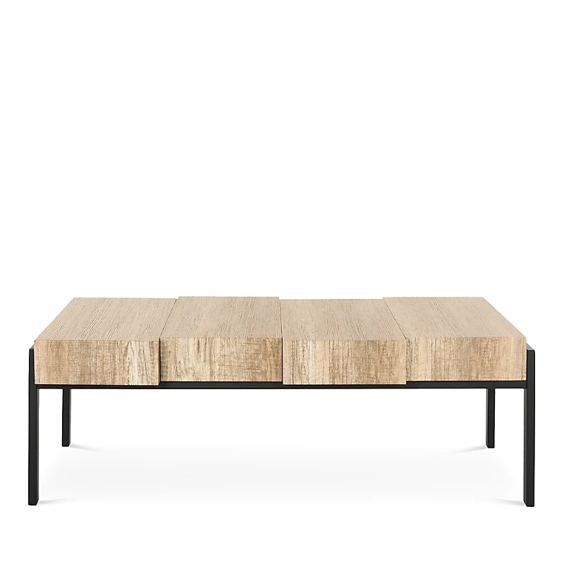 Safavieh Couture Alexander Rectangular Contemporary Rustic Coffee Table