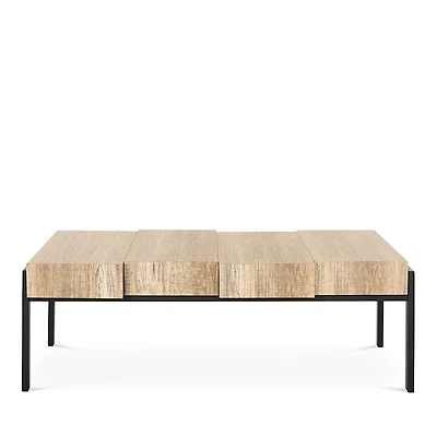 Safavieh Couture Alexander Rectangular Contemporary Rustic Coffee Table