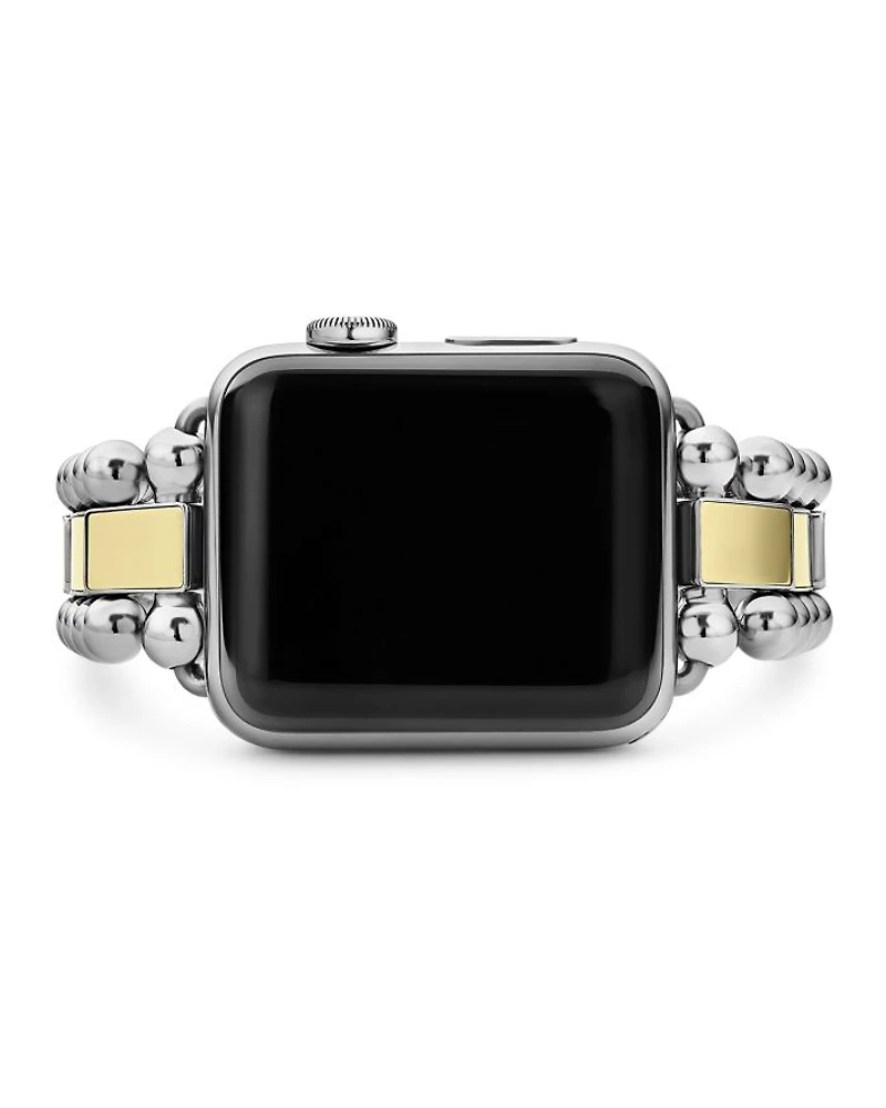 Smart Caviar Stainless Steel 18K Gold Apple™ Watch Bracelet