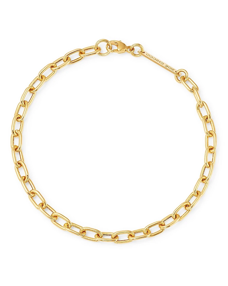 Zoe Chicco 14K Yellow Gold Chain Link Bracelet
