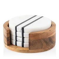 Stonewood Stripe Coaster Set