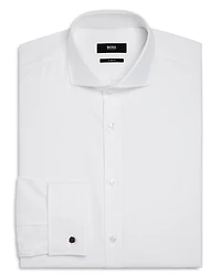 Boss Solid Slim Fit Dress Shirt