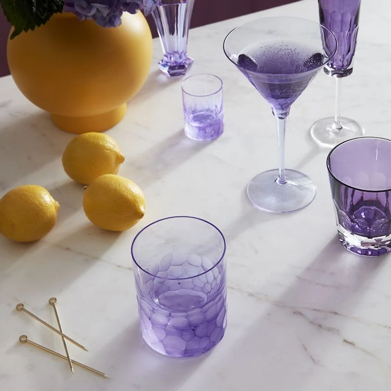 Pebbles Martini Glass
