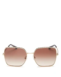 Dolce & Gabbana Women's Square Sunglasses, 57mm