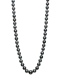 Bloomingdale's Fine Collection Tahitian Black Cultured Pearl Strand Necklace