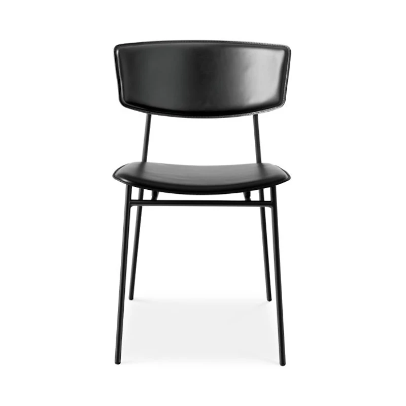 Fifties Matte-Leather Chair