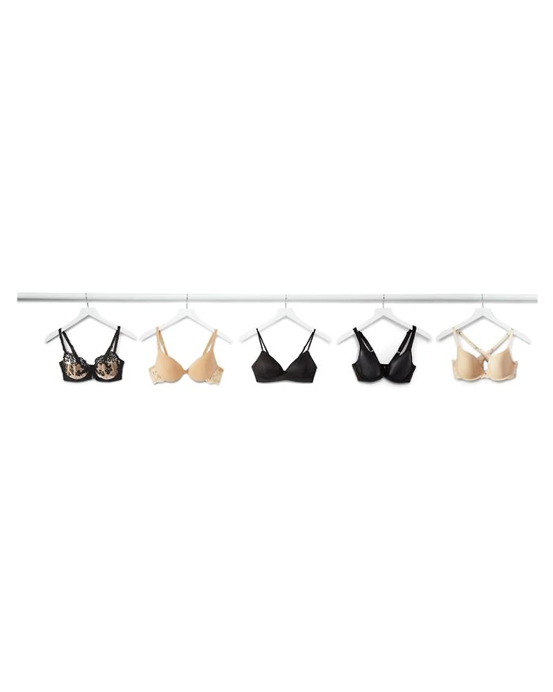 Saga Lace Mesh Demi Bra