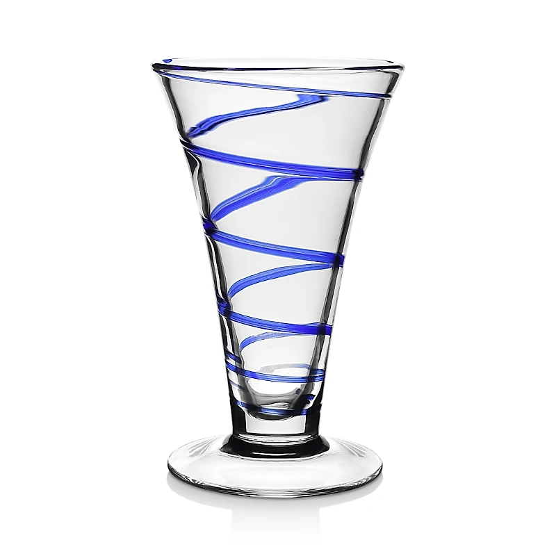 William Yeoward Crystal Bella Blue Vase, 9