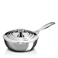 Stainless Steel 2-Qt. Saucier with Lid