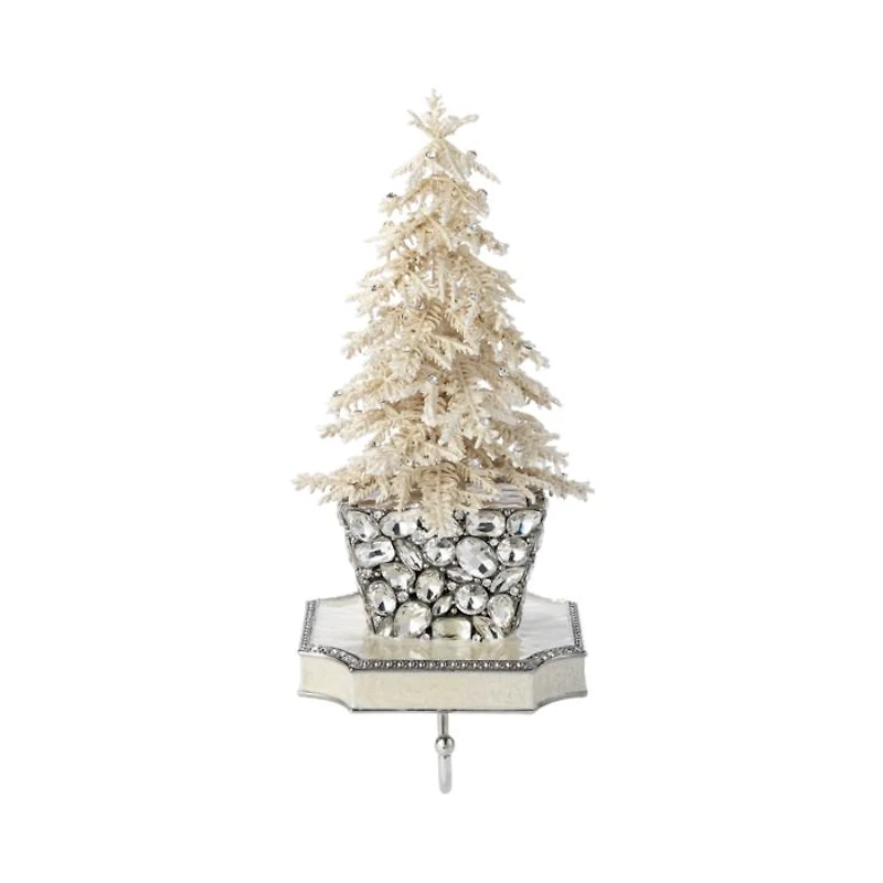 Crystal Tree Stocking Holder