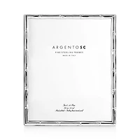 Bamboo Sterling Silver Frame