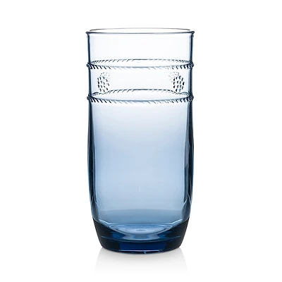 Juliska Isabella Blue Acrylic Large Beverage Tumbler