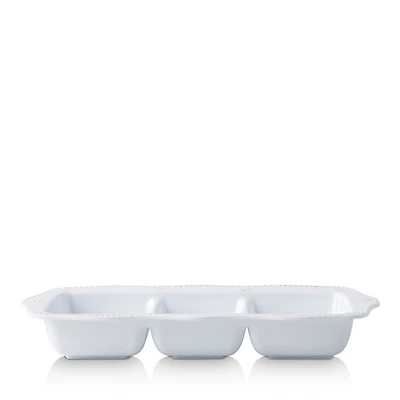 Berry & Thread Melamine Triple Section Server