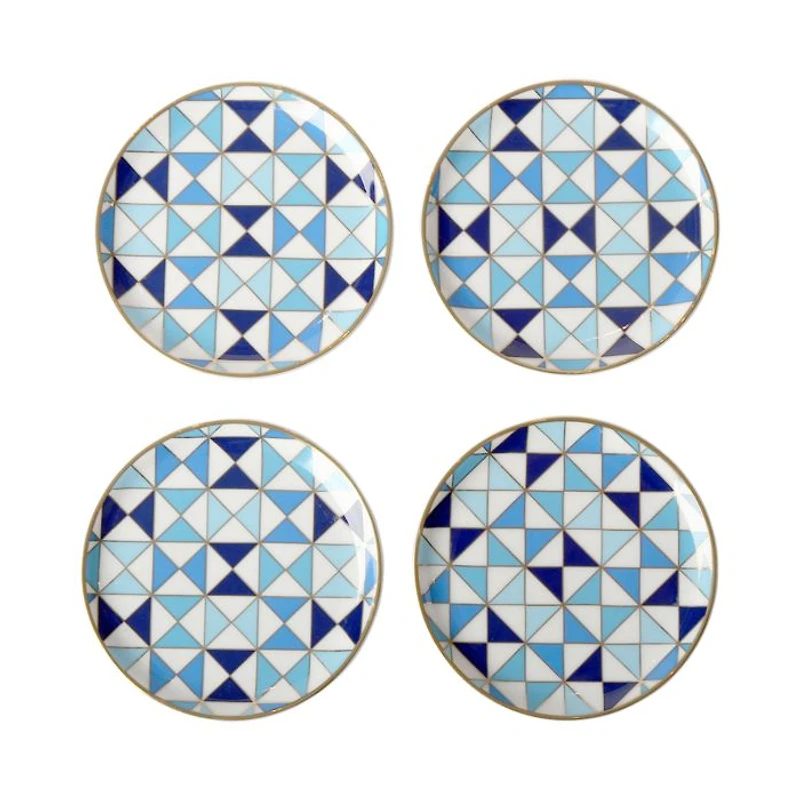 Dimensions: 4" DIAM. Coasters, Set of 4