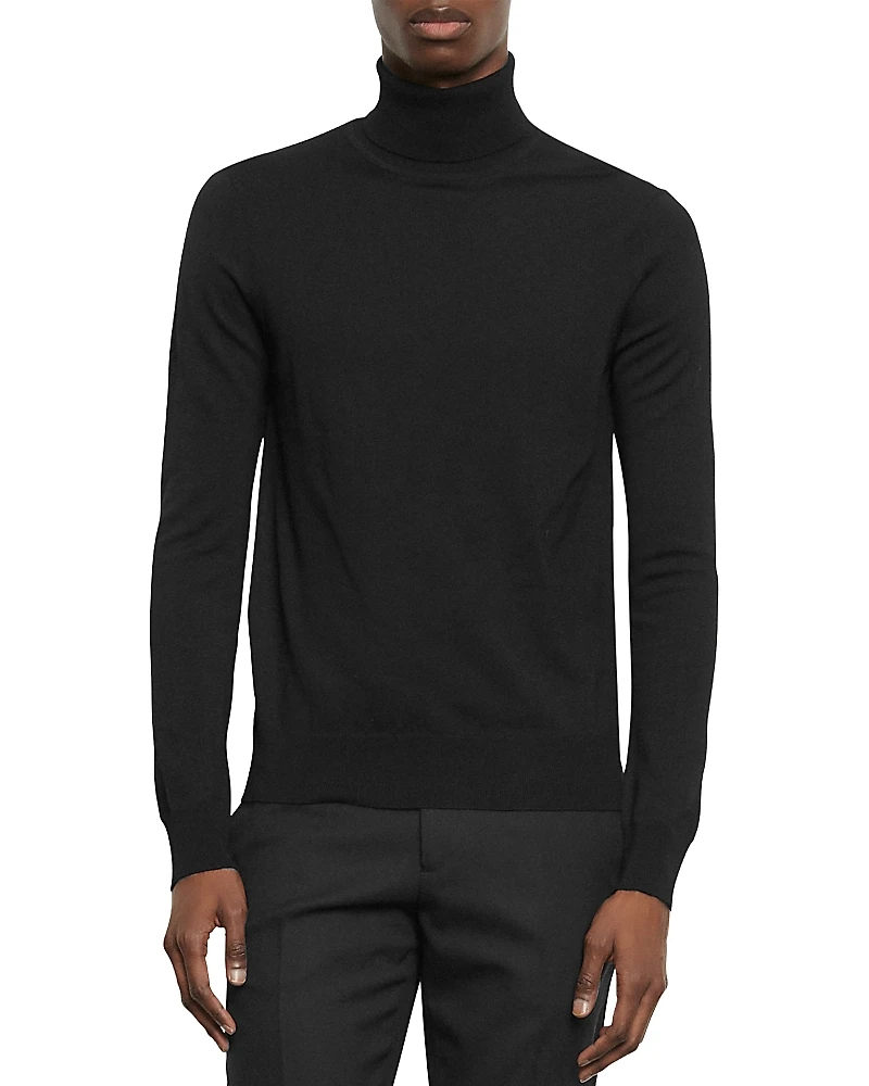 Sandro Unisex Turtleneck Slim Fit Sweater