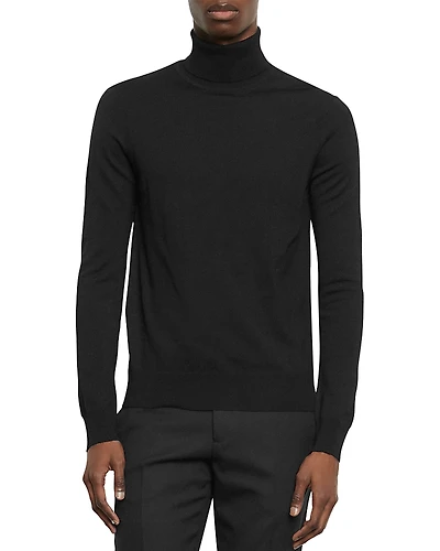 Sandro Unisex Turtleneck Slim Fit Sweater