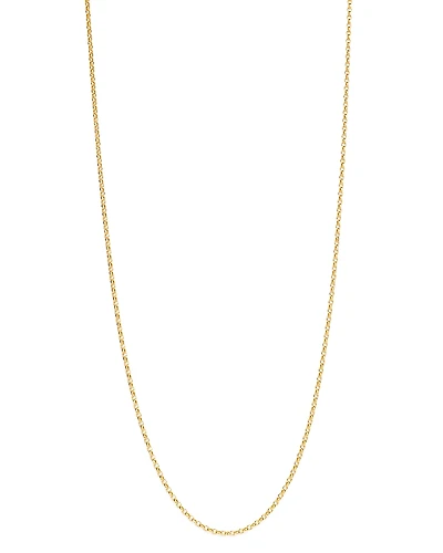 Bloomingdale's Fine Collection 14K Yellow Gold Round Rolo Chain Necklace, 20
