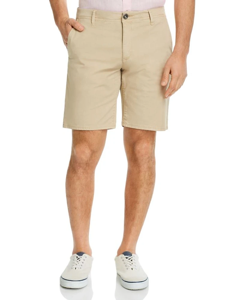The Peaks Cotton-Blend Over-Dyed Classic Fit Shorts