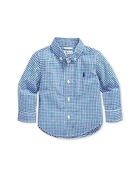 Boys' Cotton Plaid Shirt - Baby