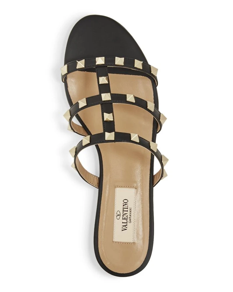 Women's Rockstud Slide Sandals