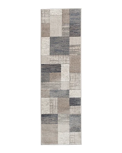 Mink Home Waterside Pier Runner Area Rug, 2'3 x 7'7