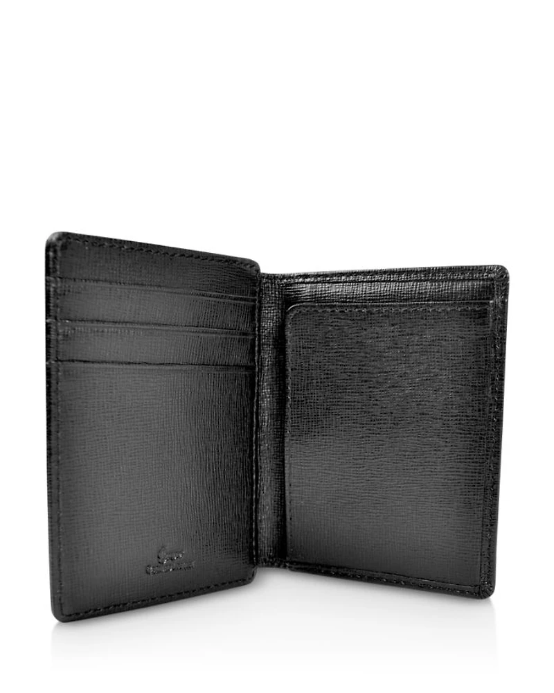 Leather Money Clip Wallet