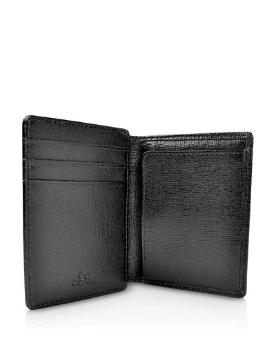Leather Money Clip Wallet