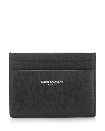 Saint Laurent Leather Card Case