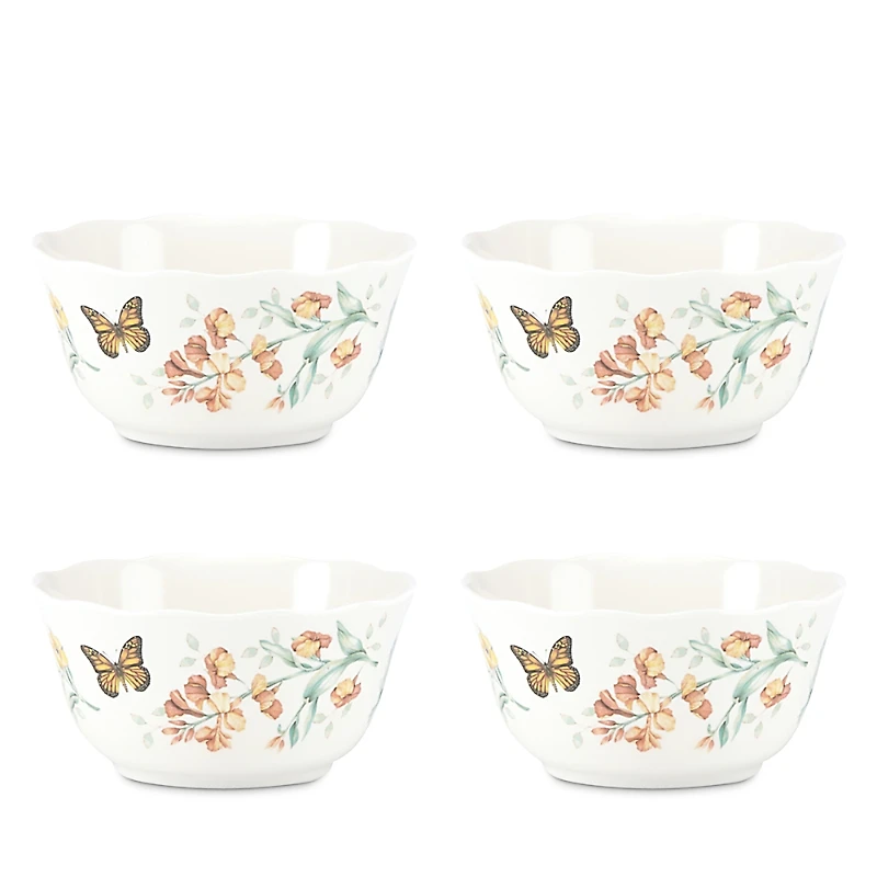 Lenox Butterfly Meadow Melamine Bowls, Set of 4