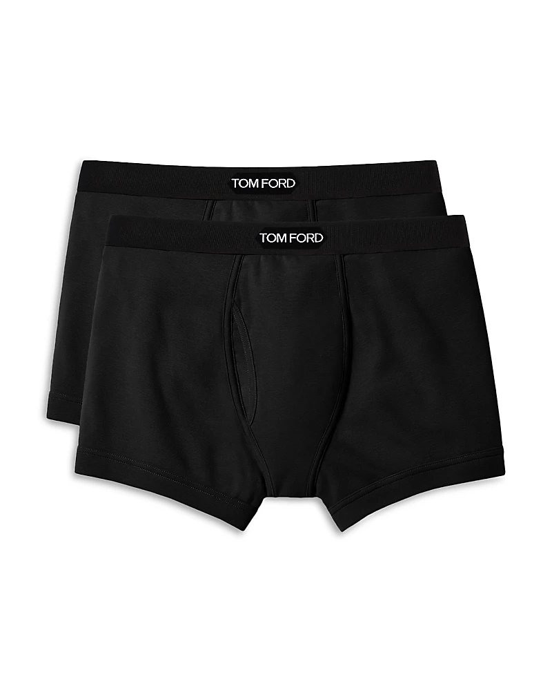 Tom Ford Cotton Blend Boxer Briefs, Set of 2