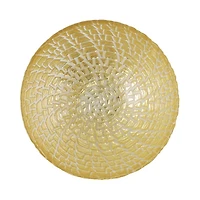 Rufolo Glass Gold Crocodile Small Bowl