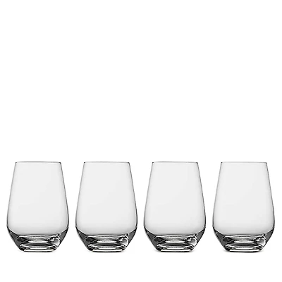Villeroy & Boch Voice Basic Stemless Wine Glasses, Set of 4