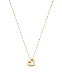 Bloomingdale's Fine Collection Open Heart Pendant Necklace