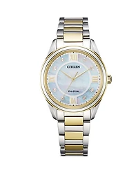 Eco Drive Arezzo Diamond Watch, 32mm