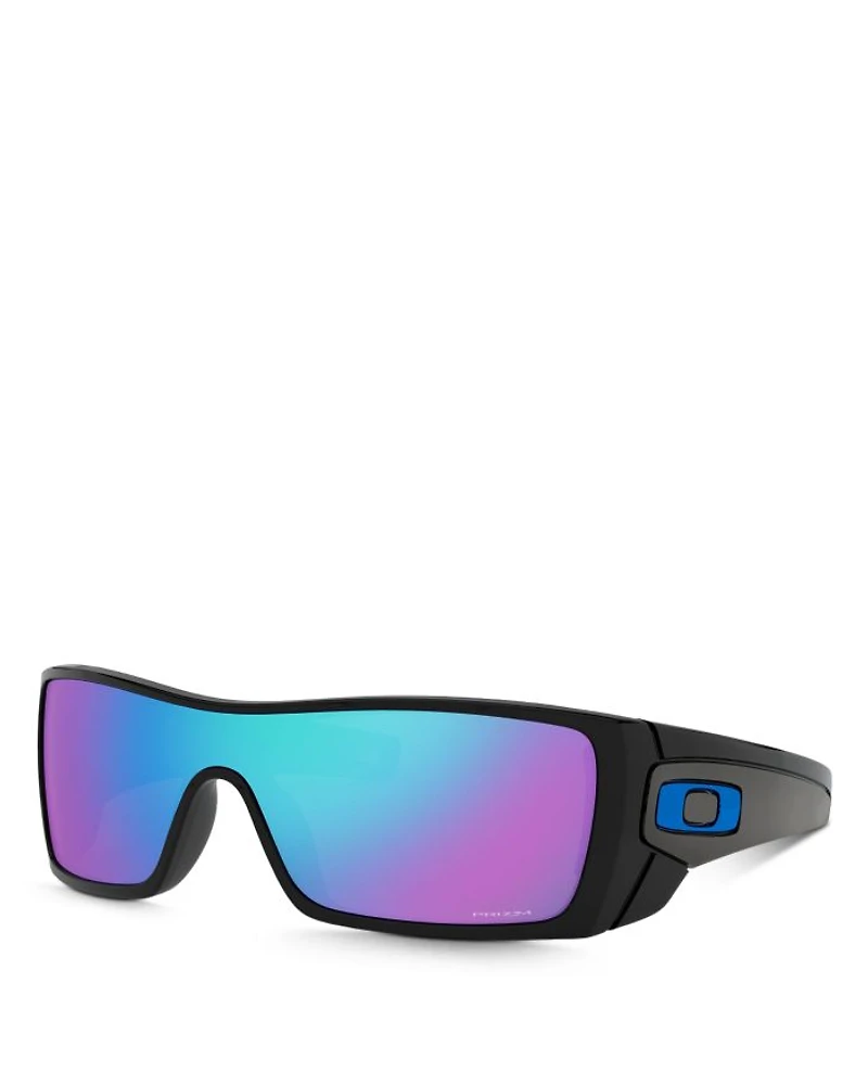 Batwolf Rectangular Sunglasses, 58mm