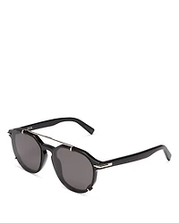DiorBlackSuit RI Round Sunglasses, 56mm