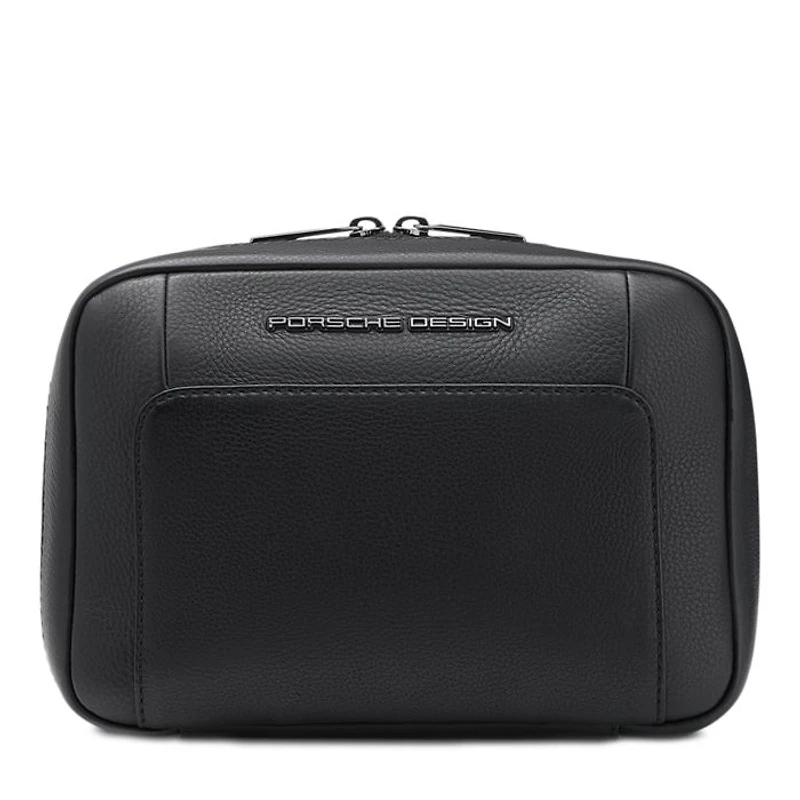 Roadster Leather Wash Bag