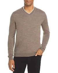 The Men's Store at Bloomingdale's V-Neck Merino Wool Sweater - Exclusive