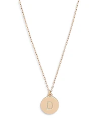 kate spade new york Mini Initial Pendant Necklace