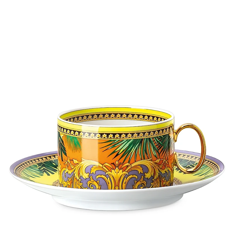 Rosenthal Versace Jungle Animalier Tea Cup & Saucer